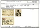 Karteikarte zum Syntyp von Triloculina selene Karrer, 1868